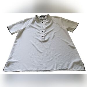 Pre-owned Hatch Maternity Women’s Blouse Size 2 (M/8-10) Color Off-white